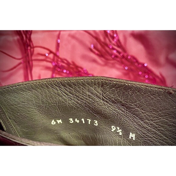 NEW…STUART WIETZMAN…BLACK LEATHER ANKLE BOOT…3” IN HEELS…WMN SIZE 9.5....VINTAGE - Picture 2 of 8